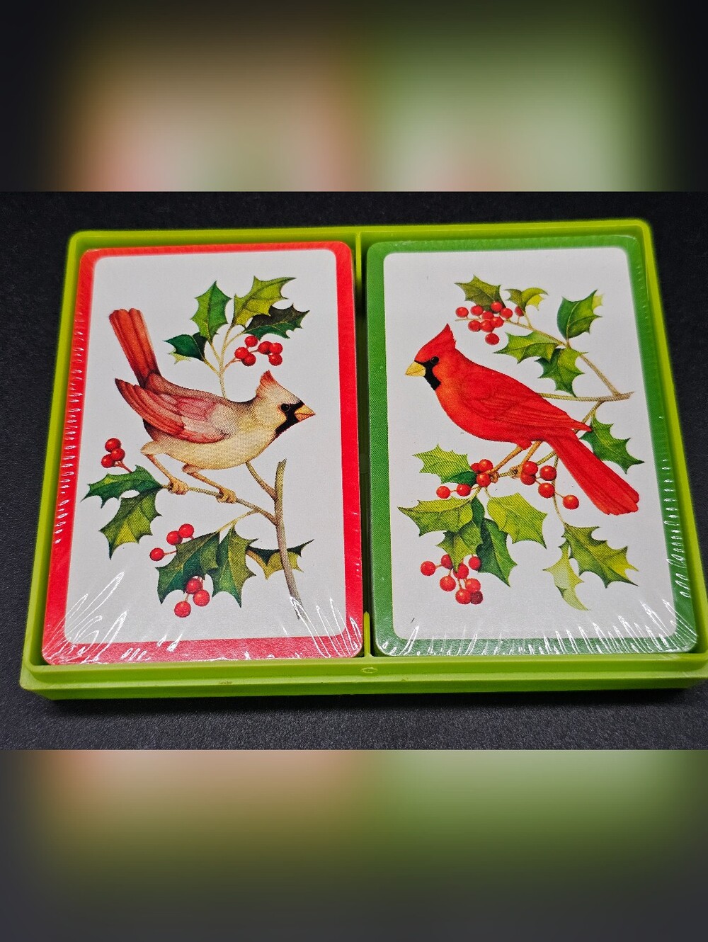 Vintage Hallmark Bridge Playing Cards Set - "Cardinals" - Picture 3 of 4